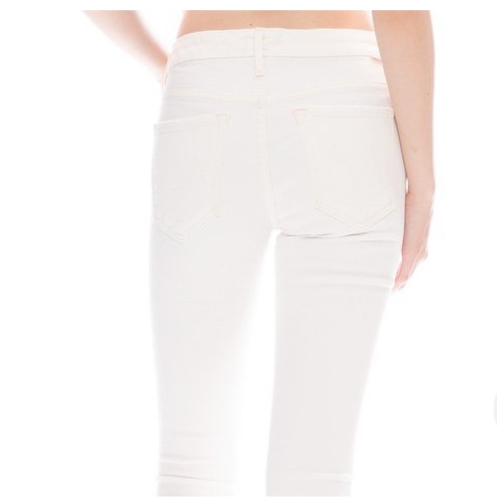 Never Worn Mother Pixie Rainbow Button Fly Skinny… - image 2